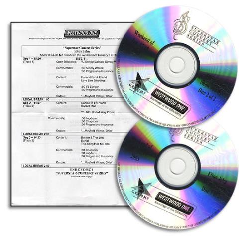 Elton John Superstar Concert Series 2 CD album set (Double CD) US JOH2CSU280790