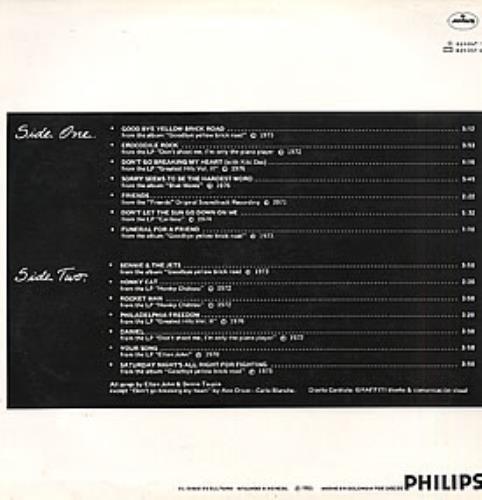 Elton John The Elton John Collection vinyl LP album (LP record) Colombian JOHLPTH264031