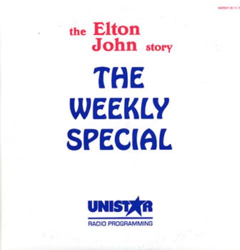 Elton John The Elton John Story - The Weekly Special 2-LP vinyl record set (Double LP Album) US JOH2LTH131944