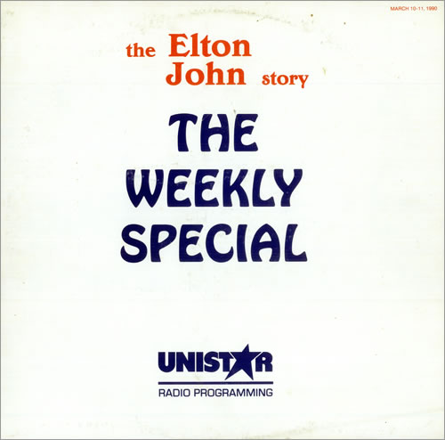 Elton John The Elton John Story - The Weekly Special 2-LP vinyl record set (Double LP Album) US JOH2LTH497109