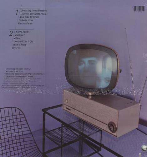 Elton John The Fox - Sealed vinyl LP album (LP record) US JOHLPTH109534