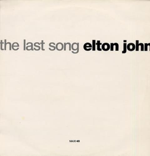 Elton John The Last Song 12" vinyl single (12 inch record / Maxi-single) French JOH12TH113202