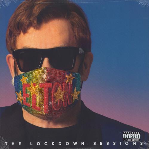 Elton John The Lockdown Sessions - Sealed + Autographed Art Card 2-LP vinyl record set (Double LP Album) UK JOH2LTH827461