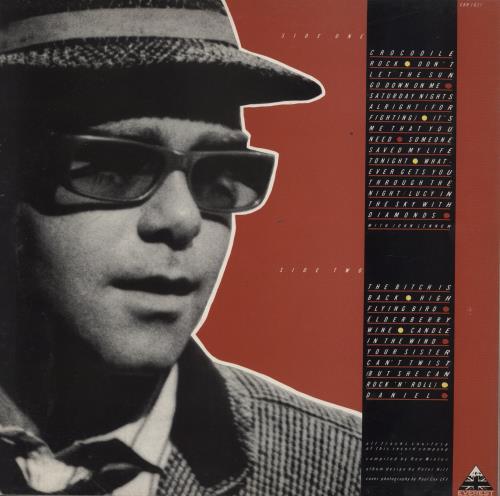 Elton John The New Collection vinyl LP album (LP record) UK JOHLPTH418165