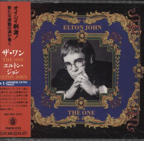 Elton John The One CD album (CDLP) Japanese JOHCDTH745725