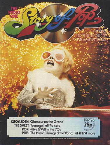 Elton John The Radio One Story Of Pop magazine UK JOHMATH399900