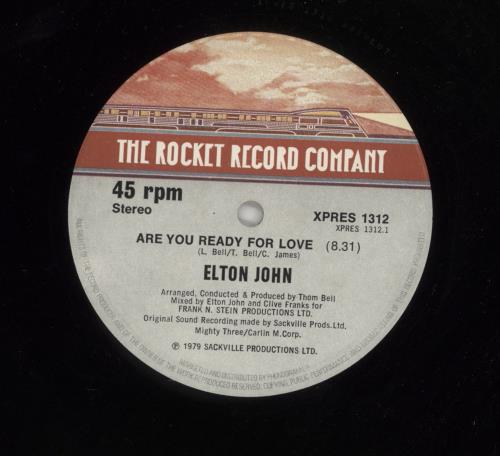 Elton John The Thom Bell Sessions '77 12" vinyl single (12 inch record / Maxi-single) UK JOH12TH113015