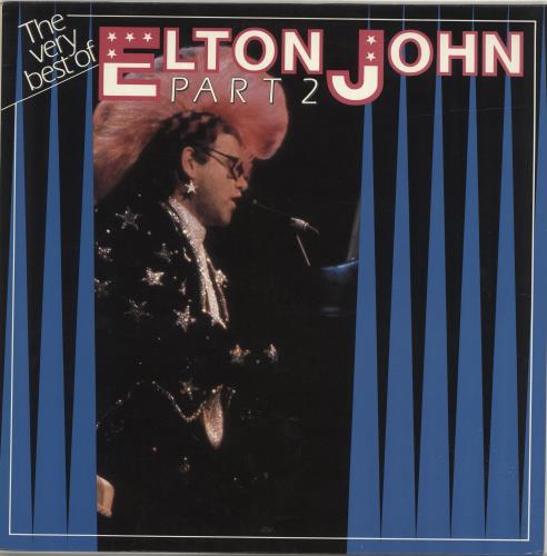 Elton John The Very Best Of Elton John Part 2 vinyl LP album (LP record) Belgian JOHLPTH693992