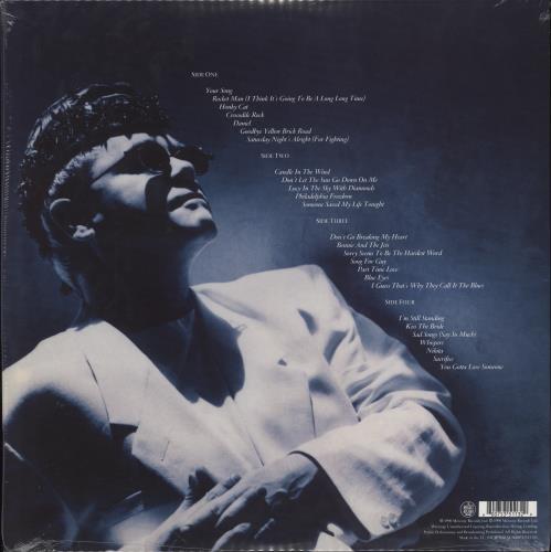 Elton John The Very Best Of Elton John 2-LP vinyl record set (Double LP Album) UK JOH2LTH779300