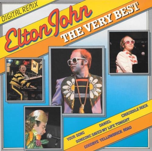 Elton John The Very Best vinyl LP album (LP record) Belgian JOHLPTH289203