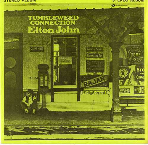 Elton John Tumbleweed Connection 7" vinyl single (7 inch record / 45) US JOH07TU117374