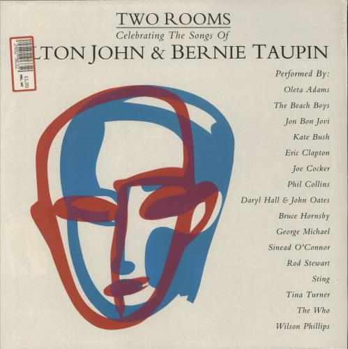 Elton John Two Rooms - Shrink 2-LP vinyl record set (Double LP Album) Dutch JOH2LTW773118
