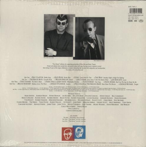 Elton John Two Rooms - Shrink 2-LP vinyl record set (Double LP Album) Dutch JOH2LTW773118