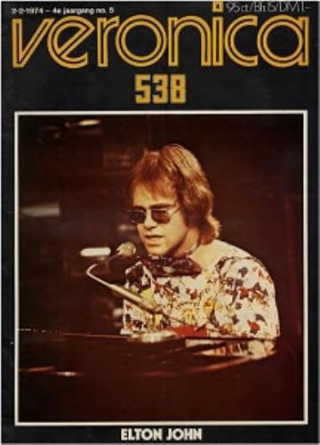 Elton John Veronica magazine Dutch JOHMAVE177385
