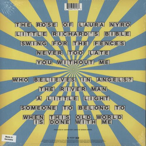 Elton John Who Believes In Angels? - Blue Splatter Vinyl - Sealed vinyl LP album (LP record) UK JOHLPWH873138