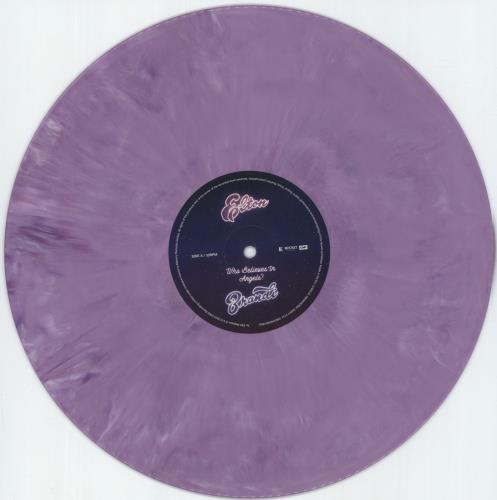 Elton John Who Believes In Angels? - Purple Marble Vinyl - Shrink vinyl LP album (LP record) UK JOHLPWH876546