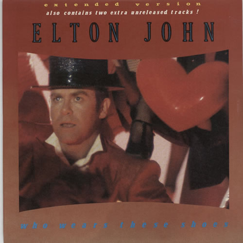 Elton John Who Wears These Shoes 12" vinyl single (12 inch record / Maxi-single) UK JOH12WH38970