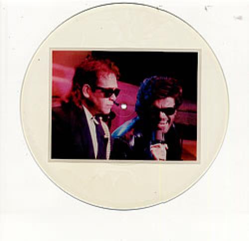 Elton John Wrap Her Up uncut picture disc (vinyl) UK JOHUNWR235391