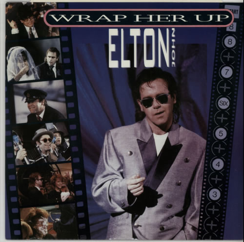 Elton John Wrap Her Up 12" vinyl single (12 inch record / Maxi-single) UK JOH12WR34170