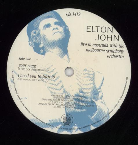 Elton John Your Song 12" vinyl single (12 inch record / Maxi-single) UK JOH12YO18648