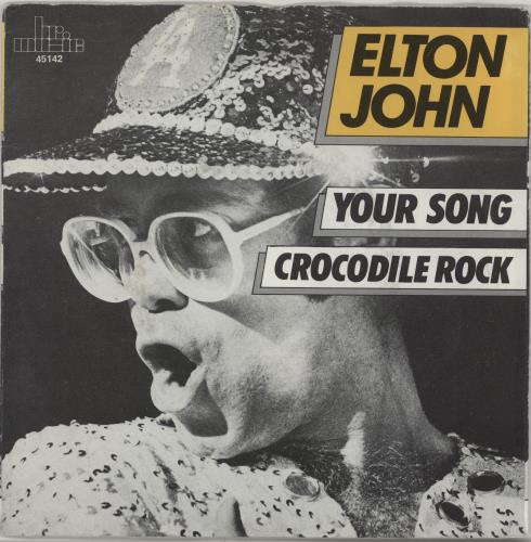 Elton John Your Song 7" vinyl single (7 inch record / 45) Dutch JOH07YO705869