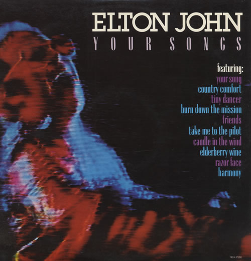 Elton John Your Songs vinyl LP album (LP record) US JOHLPYO521516