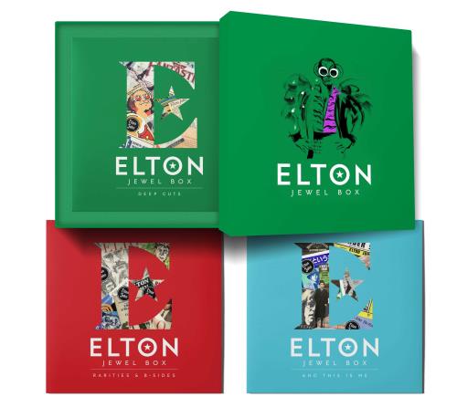 Elton John Jewel Box + Exclusive A2 Poster Print Vinyl Box Set UK JOHVXJE756993