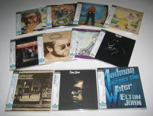 Elton John Paper Sleeve Collection CD album (CDLP) Japanese JOHCDPA407389