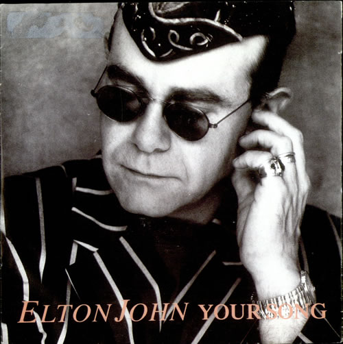 Elton John Your Song German 7" vinyl single (7 inch record / 45) (498322)