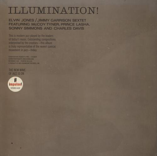 Elvin Jones Illumination! - VG vinyl LP album (LP record) US EJOLPIL855343