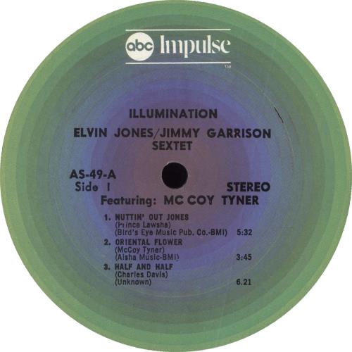Elvin Jones Illumination! vinyl LP album (LP record) US EJOLPIL708122