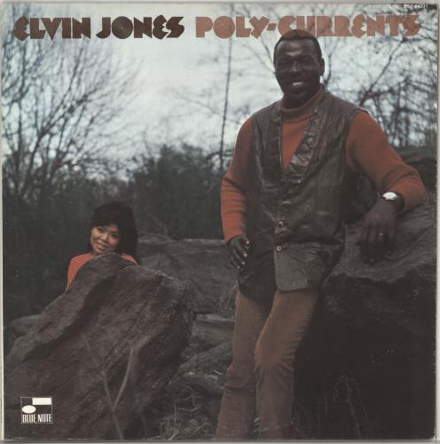 Elvin Jones Poly-Currents - 1st vinyl LP album (LP record) UK EJOLPPO728703