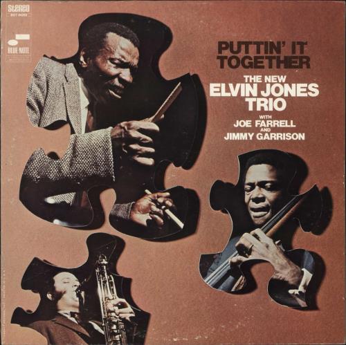 Elvin Jones Puttin' It Together vinyl LP album (LP record) US EJOLPPU532300