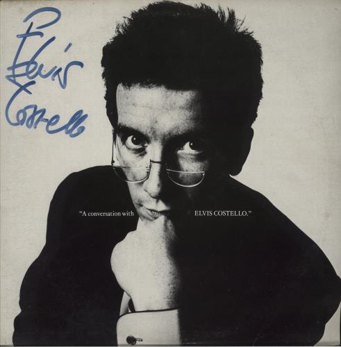 Elvis Costello A Conversation With Elvis Costello - Autographed 2-LP vinyl record set (Double LP Album) UK COS2LAC351447