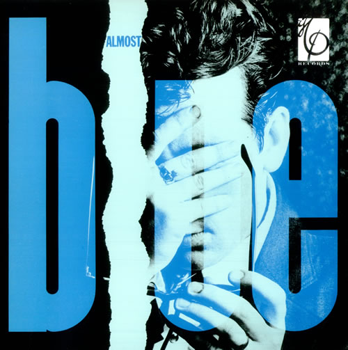 Elvis Costello Almost Blue + inner vinyl LP album (LP record) UK COSLPAL316404