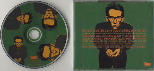 Elvis Costello An Overview Disc CD album (CDLP) US COSCDAN75757