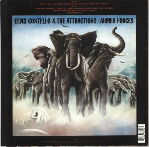 Elvis Costello Armed Forces - 180gm Vinyl + Bonus 7" vinyl LP album (LP record) UK COSLPAR736733