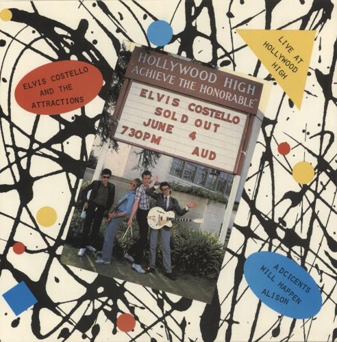 Elvis Costello Armed Forces - 1st + 7" vinyl LP album (LP record) UK COSLPAR256629