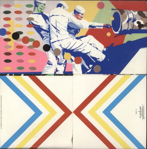 Elvis Costello Armed Forces - 1st + postcards vinyl LP album (LP record) UK COSLPAR420168