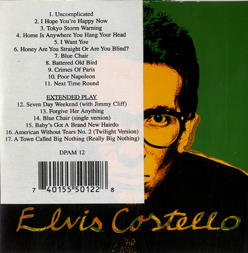 Elvis Costello Blood & Chocolate + Overview Disc 2 CD album set (Double CD) UK COS2CBL338654