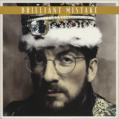 Elvis Costello Brilliant Mistake 7" vinyl single (7 inch record / 45) UK COS07BR387747