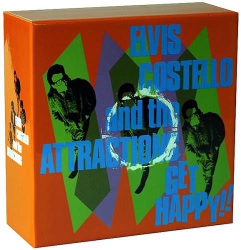 Elvis Costello Get Happy! box set Japanese COSBXGE442210