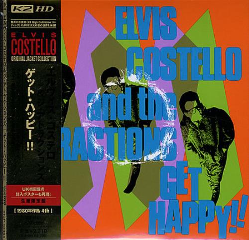 Elvis Costello Get Happy CD album (CDLP) Japanese COSCDGE359659