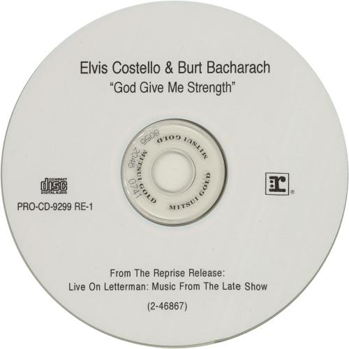 Elvis Costello God Give Me Strength CD-R acetate US COSCRGO122059