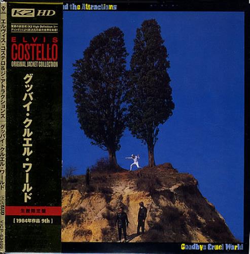 Elvis Costello Goodbye Cruel World CD album (CDLP) Japanese COSCDGO359654