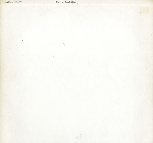 Elvis Costello Green Shirt - Test pressing 12" vinyl single (12 inch record / Maxi-single) UK COS12GR562612