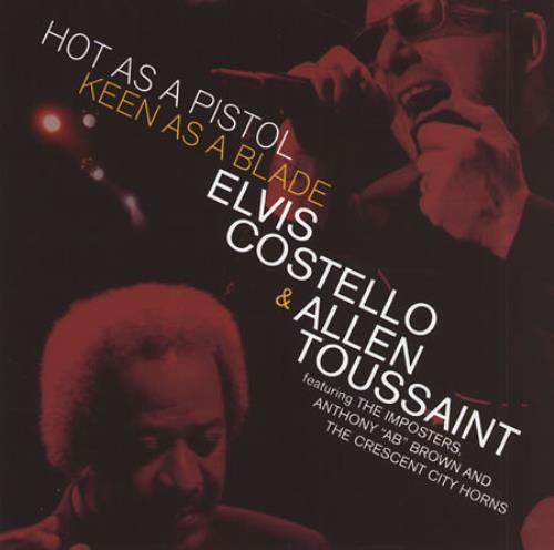 Elvis Costello Hot As A Pistol, Keen As A Blade promo DVD-R US COSDRHO394932