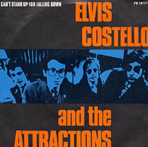 Elvis Costello I Can't Stand Up For Falling Down 7" vinyl single (7 inch record / 45) German COS07IC206642
