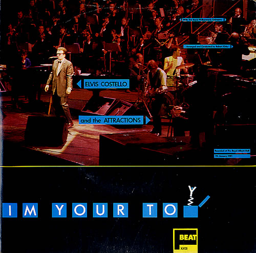 Elvis Costello I'm Your Toy 7" vinyl single (7 inch record / 45) UK COS07IM67126