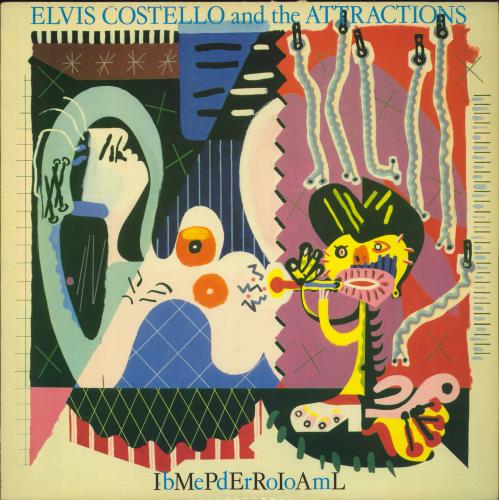 Elvis Costello Imperial Bedroom vinyl LP album (LP record) Canadian COSLPIM833726